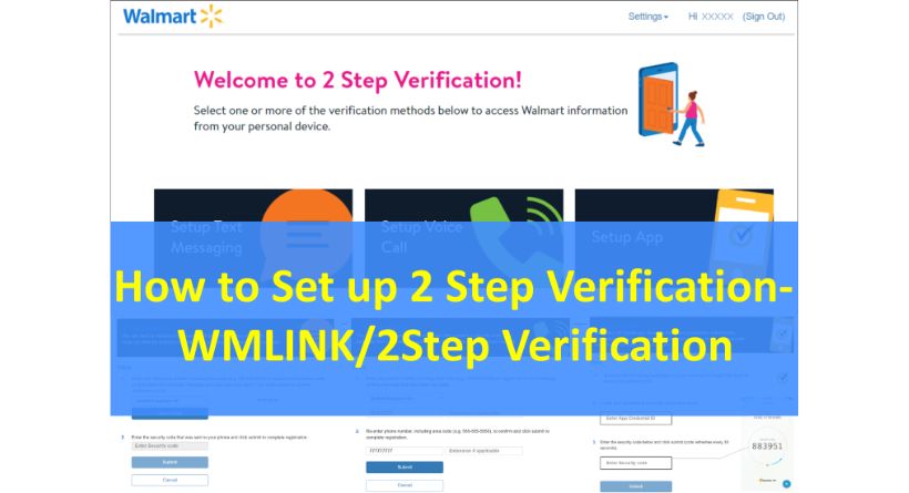 Walmart One 2-Step Verificationwmlink2step on Walmart-1