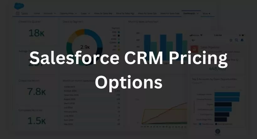 Salesforce CRM Pricing Options