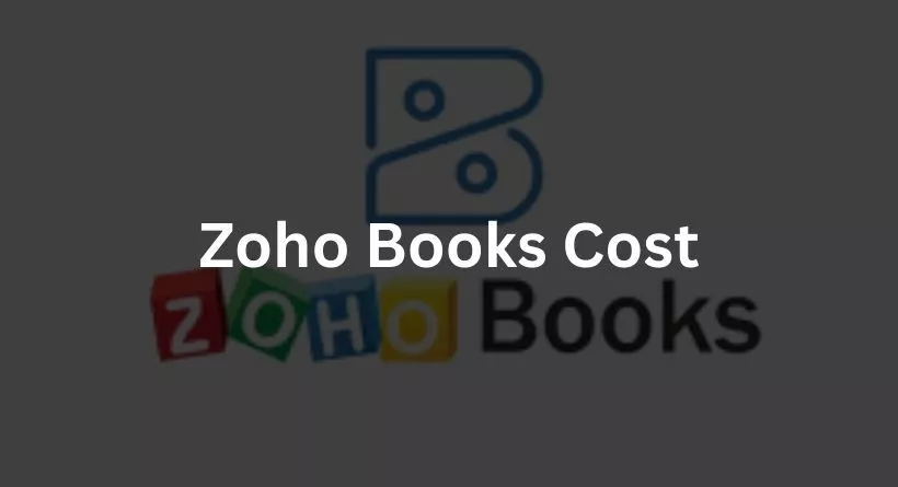 Zoho Books Cost