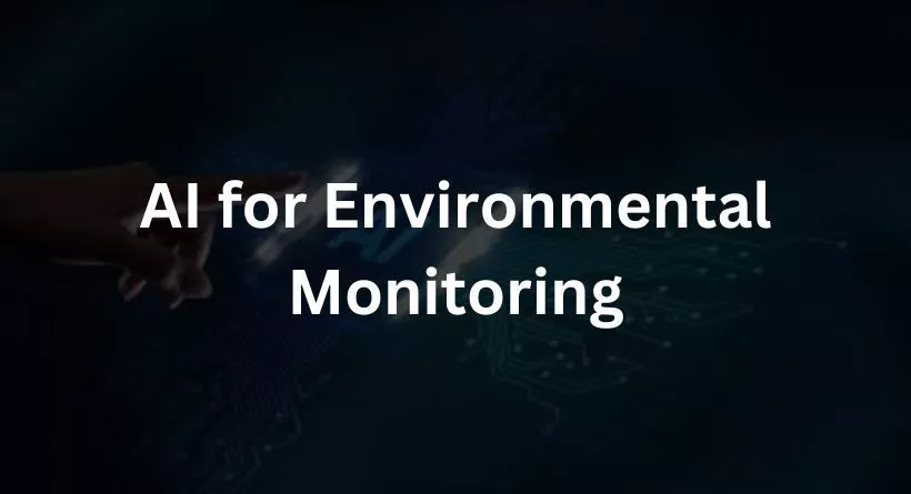 AI for Environmental Monitoring
